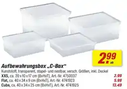 toom Baumarkt Aufbewahrungsbox ,,C-Box" Angebot