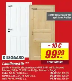 toom Baumarkt KILSGAARD Landhaustür Angebot