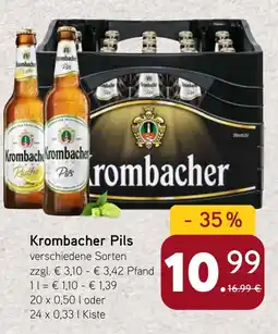 Dornseifer Krombacher Pils Angebot