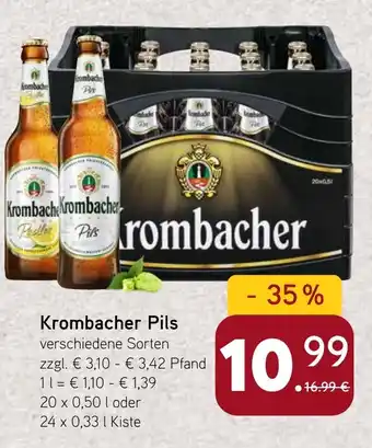 Dornseifer Krombacher Pils Angebot