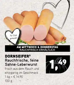 Dornseifer DORNSEIFERS Rauchfrische, feine Sahne-Leberwurst Angebot
