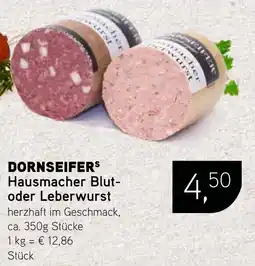 Dornseifer DORNSEIFERS Hausmacher Blut- oder Leberwurst Angebot