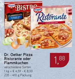 Dornseifer Dr. Oetker Pizza Ristorante oder Flammkuchen Angebot
