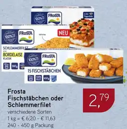 Dornseifer Frosta Fischstäbchen oder Schlemmerfilet Angebot