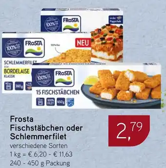 Dornseifer Frosta Fischstäbchen oder Schlemmerfilet Angebot