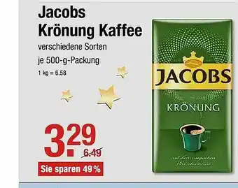 V Markt Jacobs Krönung Kaffee Angebot