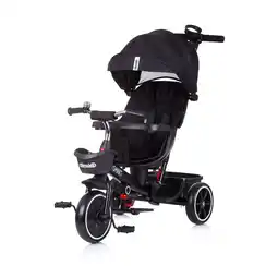 Netto Marken-Discount Chipolino Tricycle 4 in1 Smart Schiebestange Sitz drehbar Flaschenhalter Tablett dunkelgrau Angebot