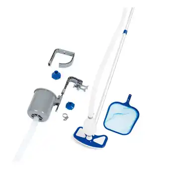 Netto Marken-Discount Bestway Flowclear Poolpflege Deluxe-Set für Poolgrößen bis 612 cm, (ausgenommen Stahlwandpools) Angebot