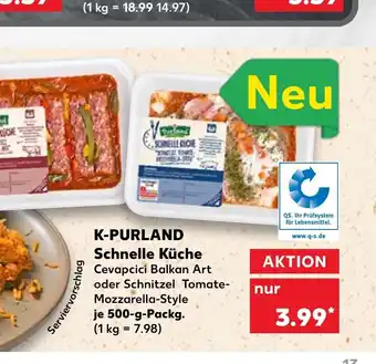 Kaufland K-Purland Schnelle Küche Angebot