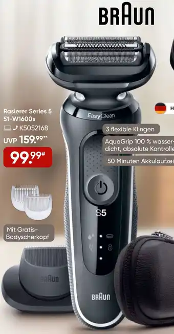 Galeria BRAUN Rasierer Series 5 51-W1600s Angebot