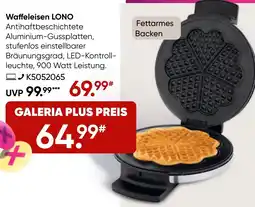 Galeria WMF Waffeleisen LONO Angebot
