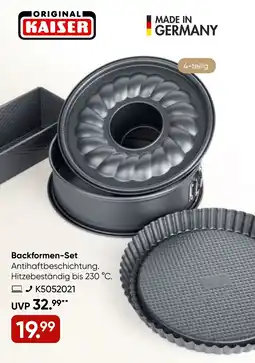 Galeria KAISER Backformen-Set Angebot