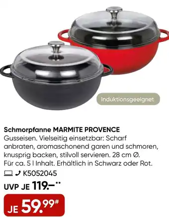 Galeria KÜCHENPROFI Schmorpfanne MARMITE PROVENCE Angebot
