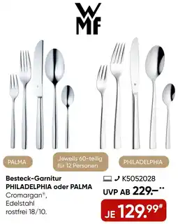 Galeria WMF Besteck-Garnitur PHILADELPHIA oder PALMA Angebot