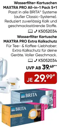 Galeria BRITA Wasserfilter-Kartuschen MAXTRA PRO All-in-1 Pack 5+1 Angebot