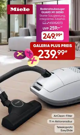 Galeria Miele Bodenstaubsauger GUARD M1 S8380 Angebot