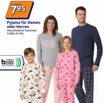 Action Pyjama für Damen oder Herren Angebot