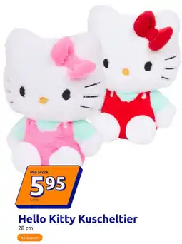 Action Hello Kitty Kuscheltier Angebot