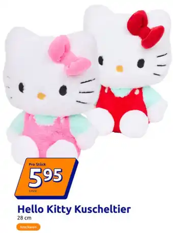 Action Hello Kitty Kuscheltier Angebot