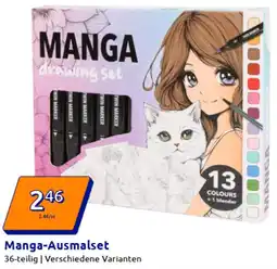 Action Manga-Ausmalset Angebot