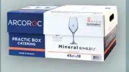 Handelshof Arcoroc Weingläser Mineral 18-tlg Angebot