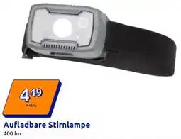Action Aufladbare Stirnlampe Angebot