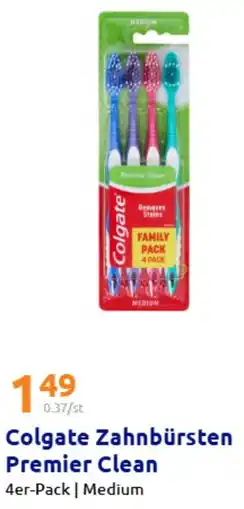 Action Colgate Zahnbürsten Premier Clean Angebot