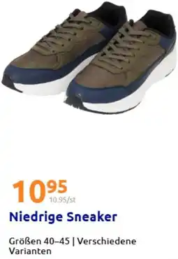 Action Niedrige Sneaker Angebot