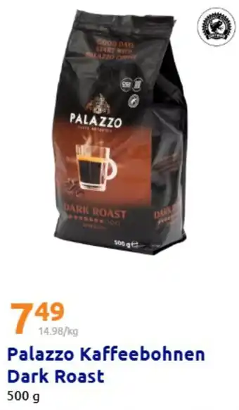 Action Palazzo Kaffeebohnen Dark Roast Angebot