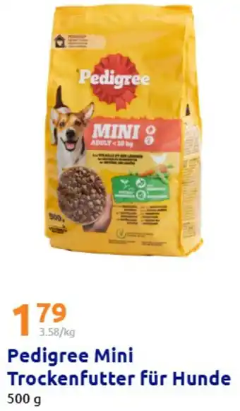 Action Pedigree Mini Trockenfutter für Hunde Angebot