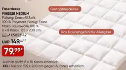 Galeria KÜNSEMÜLLER Faserdecke FINESSE MEDIUM Angebot