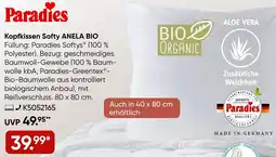 Galeria Paradies Kopfkissen Softy ANELA BIO Angebot