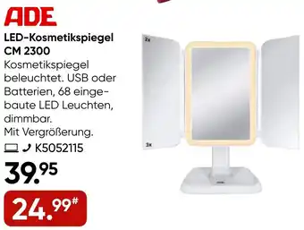 Galeria ADE LED-Kosmetikspiegel CM 2300 Angebot