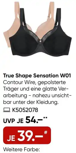 Galeria Triumph True Shape Sensation W01 Angebot