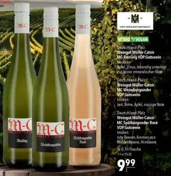 CITTI Markt Weingut Müller-Catoir MC Riesling VDP.Gutswein Angebot