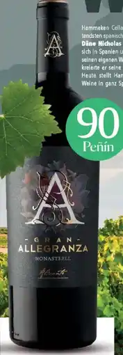 CITTI Markt Hammeken Cellars Gran Allegranza Monastrell Angebot