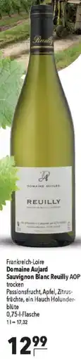 CITTI Markt Domaine Aujard Sauvignon Blanc Reuilly AOP Angebot