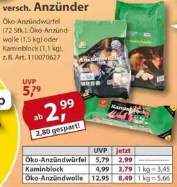 Sonderpreis Baumarkt versch. Anzünder Angebot