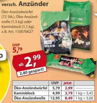 Sonderpreis Baumarkt versch. Anzünder Angebot