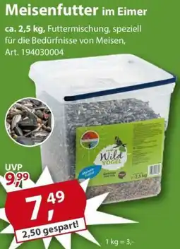 Sonderpreis Baumarkt Meisenfutter im Eimer Angebot