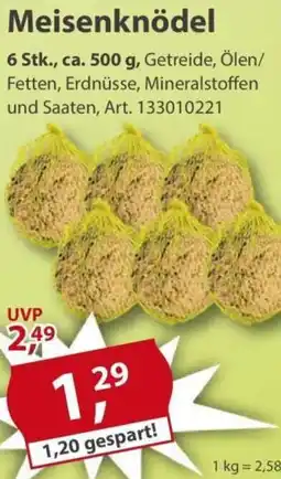 Sonderpreis Baumarkt Meisenknödel Angebot