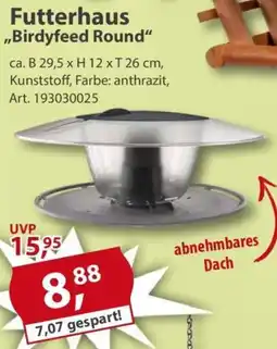 Sonderpreis Baumarkt Futterhaus ,,Birdyfeed Round" Angebot