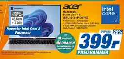 Expert Acer notebook swift lite 16 (sfl16-31p-37fu) Angebot