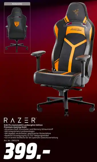 MediaMarkt Razer enki pro automobili lamborghini edition Angebot