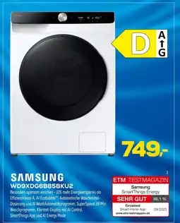 Euronics Samsung wd9xdg6b85bku2 Angebot