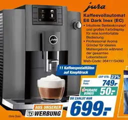 Expert Jura kaffeevollautomat e6 dark inox (ec) Angebot