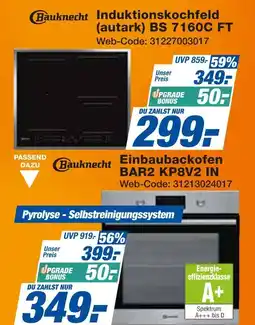 Expert Bauknecht induktionskochfeld (autark) bs 7160c ft Angebot