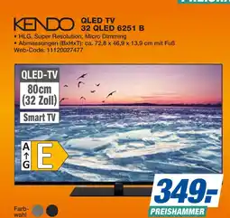 Expert Kendo qled tv 32 qled 6251 b Angebot