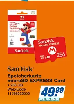 Expert Sandisk speicherkarte microsd express card Angebot