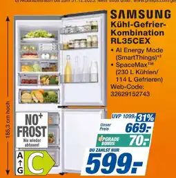 Expert Samsung kühl-gefrier-kombination rl35cex Angebot